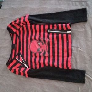 Gothic Queen Of Darkness long Sleeve Shirt